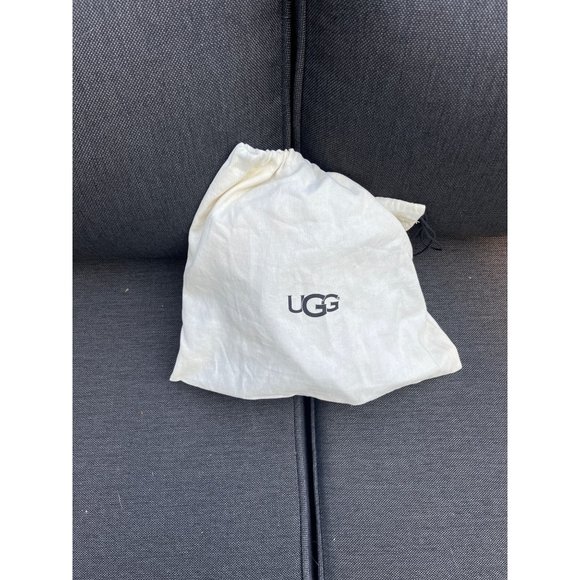 UGG Janey Patchwork Leather Crossbody with Colorful Faux Fur 1093560 - Picture 10 of 10